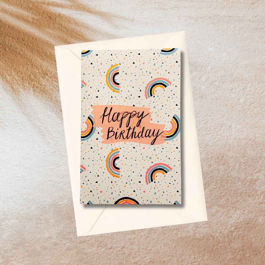 Birthday card in Aruba Verjaardagskaart op Aruba